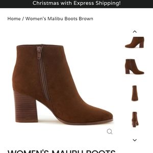 Women's "Malibu boots brown"   (booties)